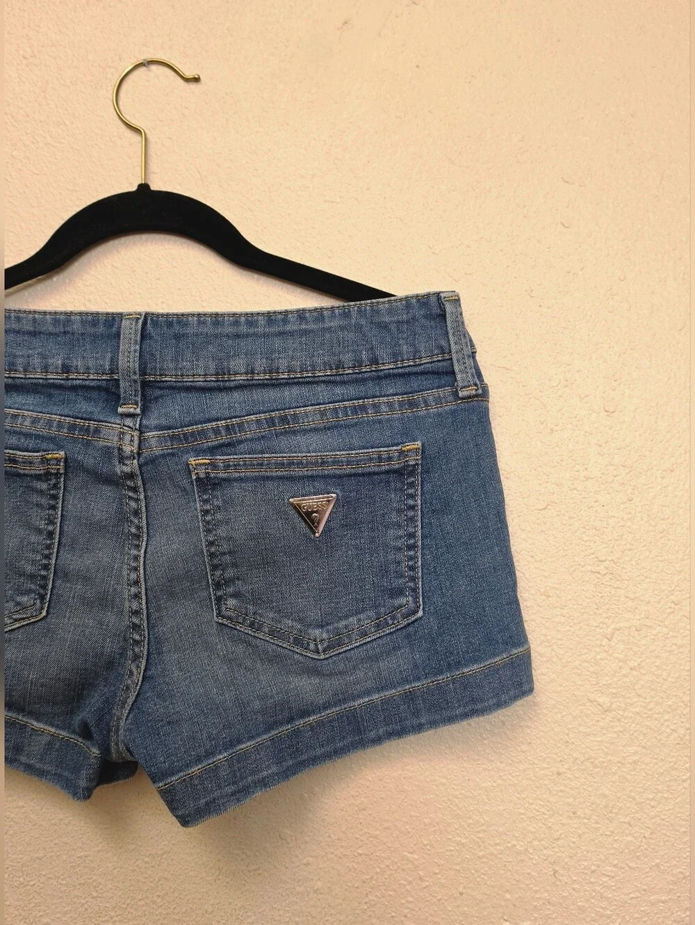 GUESS Blue Denim Shorts